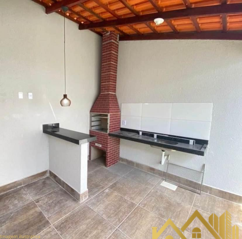 Casa 33 com área gourmet Casa 33 com área gourmet