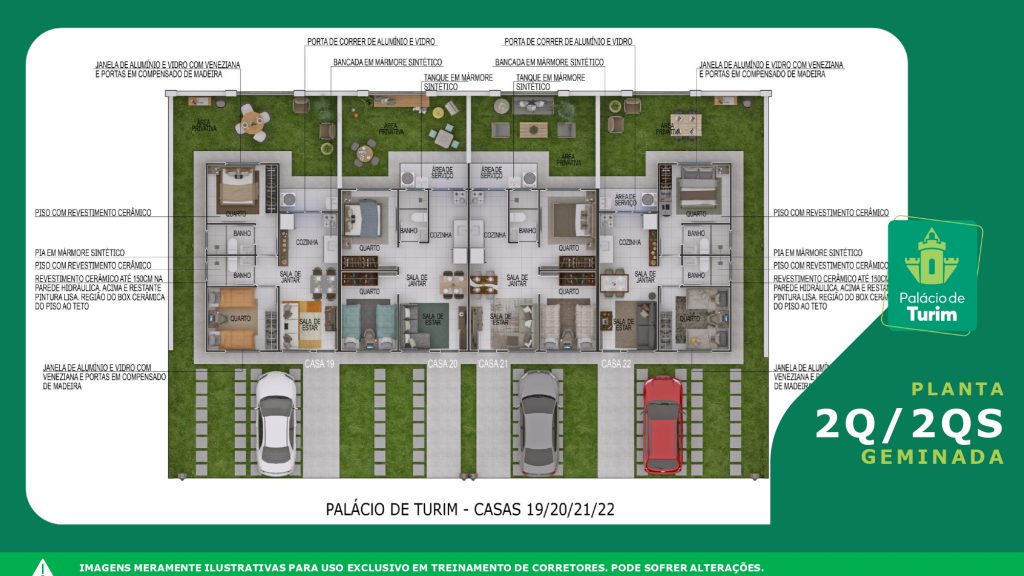 Palácio de Turim – Pré-lançamento de casas em condomínio fechado