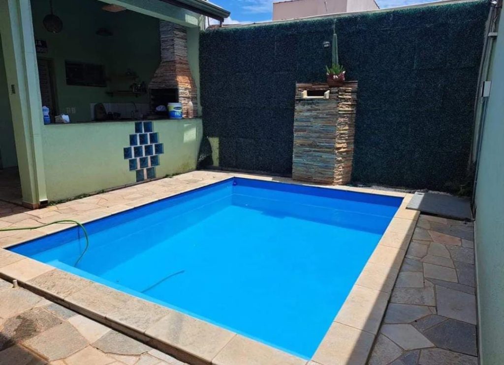 Casa no Recreio Anhanguera com piscina e área gourmet